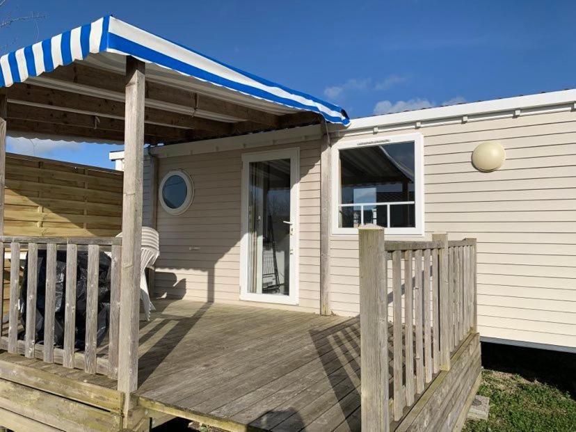 Camping La Baie Du Mont Saint Michel Céaux Exterior foto